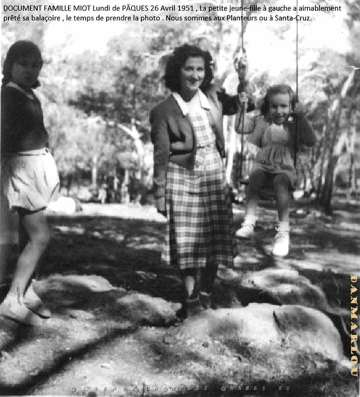 Oran- SDV- 5036- 1951 04 26 PAQUES A SANTA CRUZ ou AUX PLANTEURS. 2.JPG